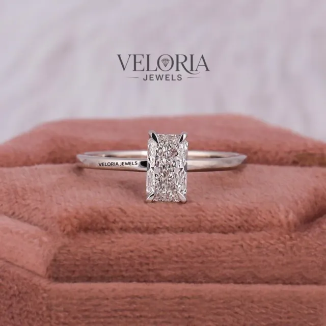 Radiant Cut Solitaire Ring