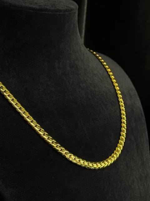 6mm Gold Cuban Link Chain