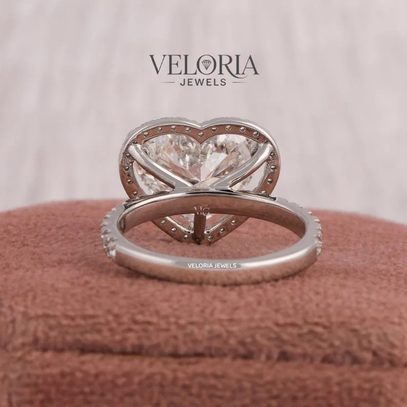 Heart Halo Ring — view 3