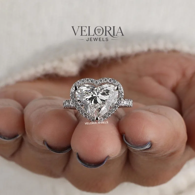 Heart Halo Ring — view 2