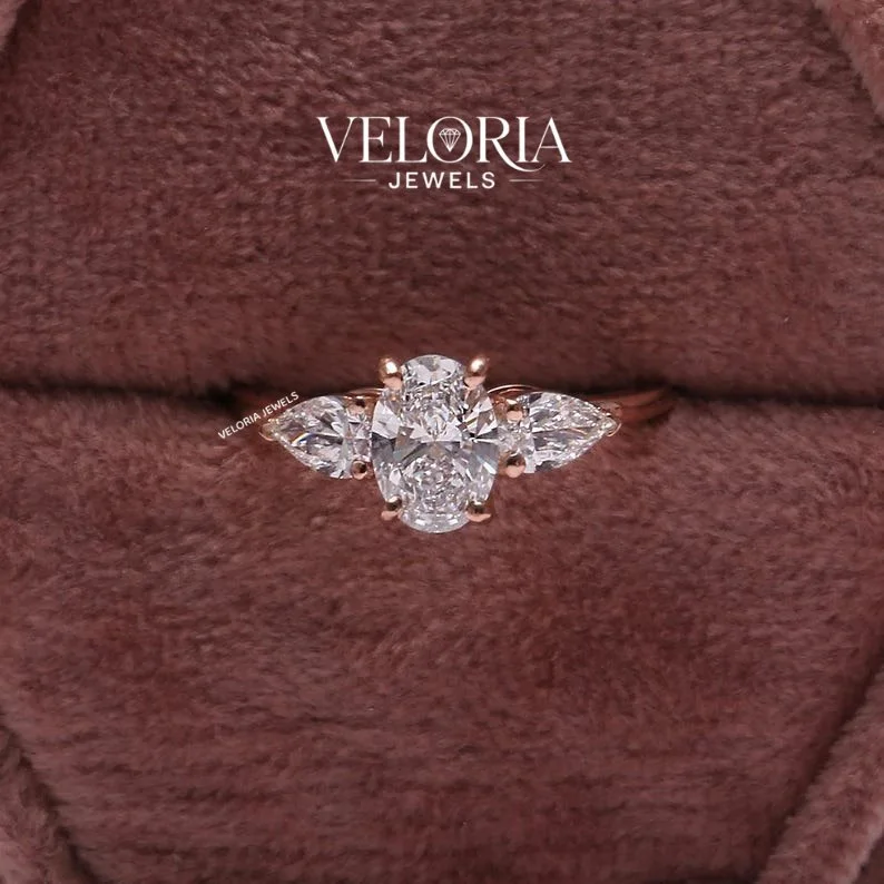 Floral Diamond Cluster Ring — view 3